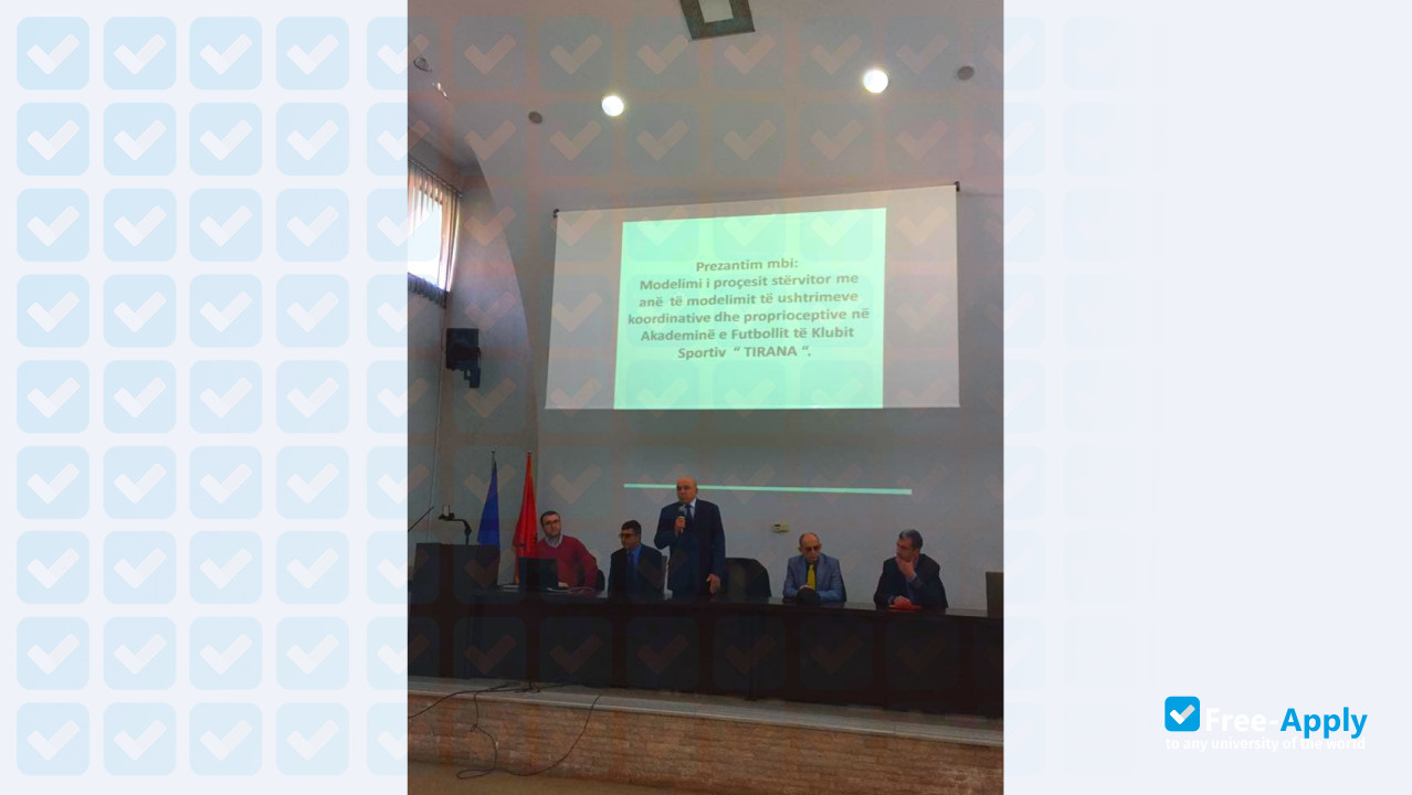 Sports University of Tirana photo #8