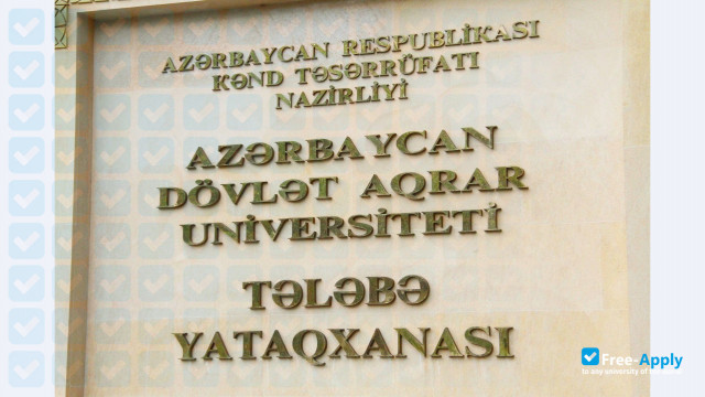 Azerbaijan State Agricultural University photo #2