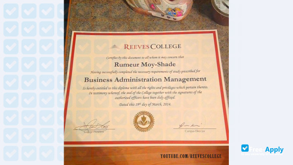 Photo de l’Reeves College #7