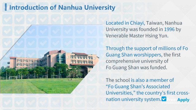 Photo de l’Nanhua University #17