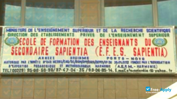 Secondary Teacher Training School (EFES SAPIENTIA) photo #3