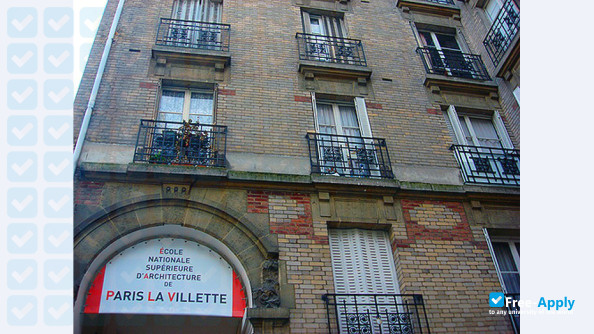 National School of Architecture of Paris-La Villette photo #3