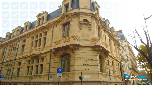 Photo de l’Normal Music School of Paris Alfred Cortot