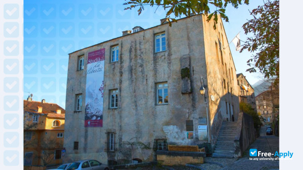 Photo de l’University of Corsica Pascal Paoli #7
