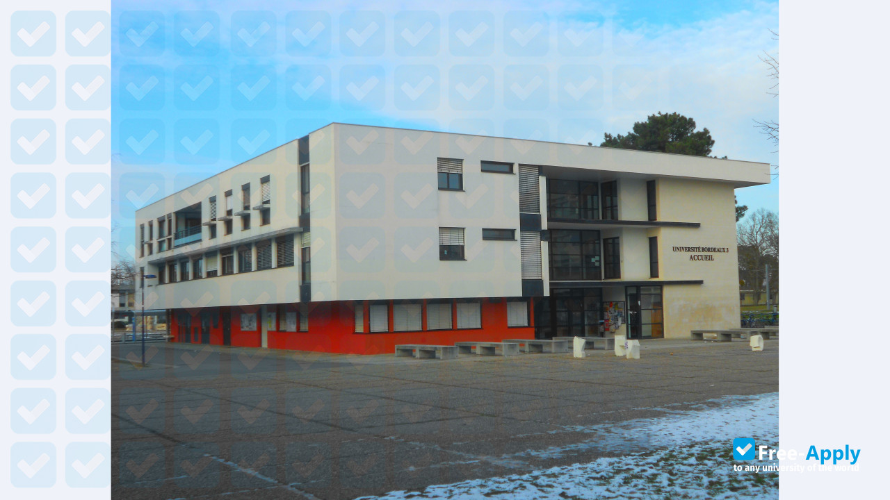 Photo de l’University Institute of Technology Michel  Montaigne Bordeaux #8