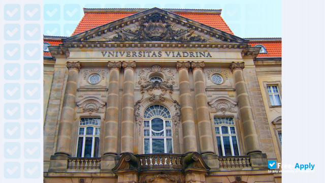 Photo de l’Europe University Viadrina