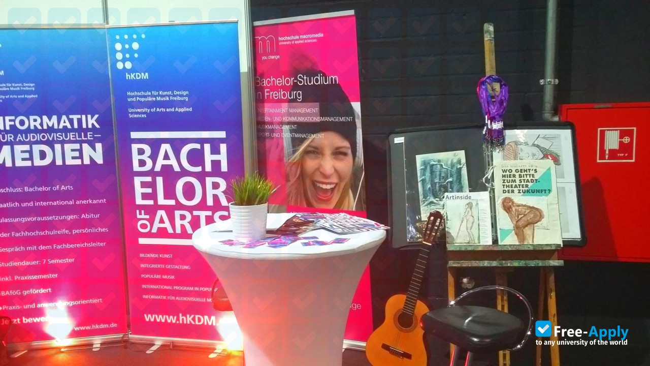 Photo de l’School of Art, Design and Popular Music of Freiburg #9