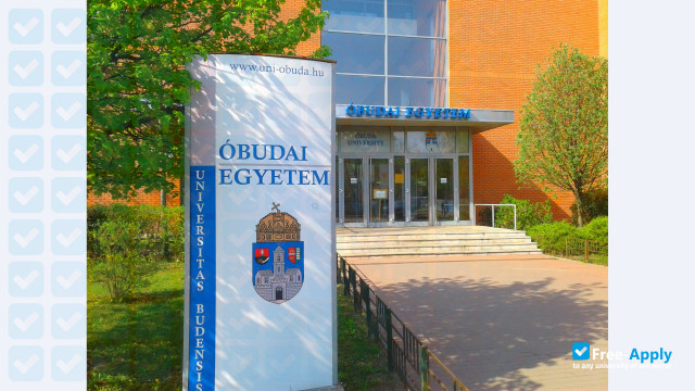 Óbuda University photo