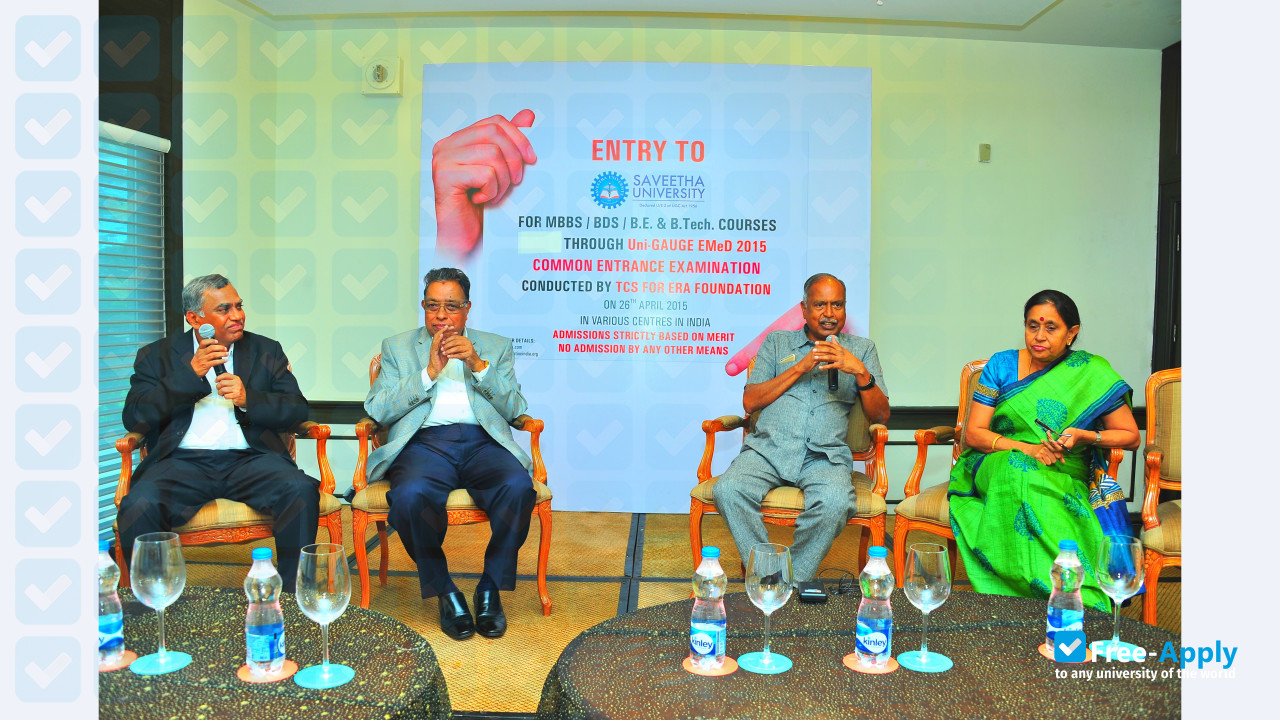 Saveetha University photo #14