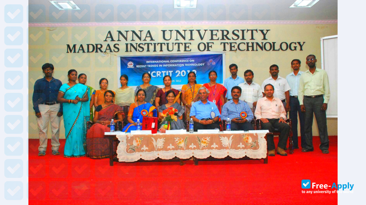 Anna University Madras Institute of Technology photo #7