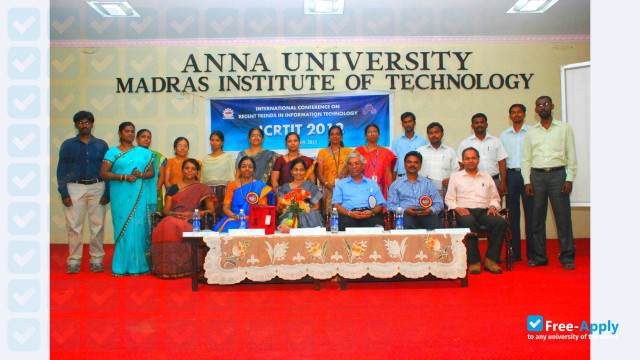 Anna University Madras Institute of Technology фотография №6