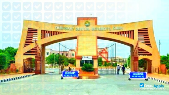 Chaudhary Devi Lal University фотография №4