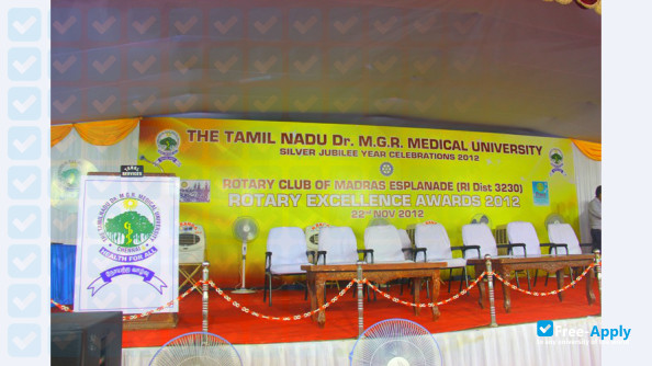 Photo de l’Tamil Nadu Dr M G R Medical University #10