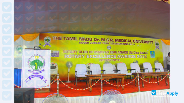 Photo de l’Tamil Nadu Dr M G R Medical University #6
