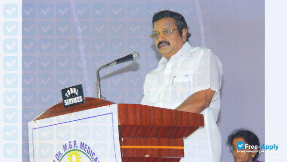 Tamil Nadu Dr M G R Medical University photo