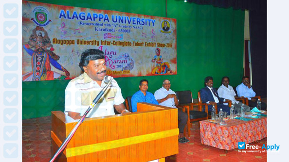Foto de la Alagappa University #2