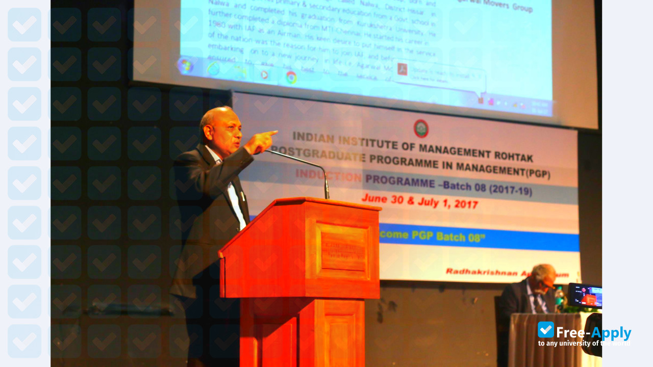 Foto de la Indian Institute of Management Rohtak #3