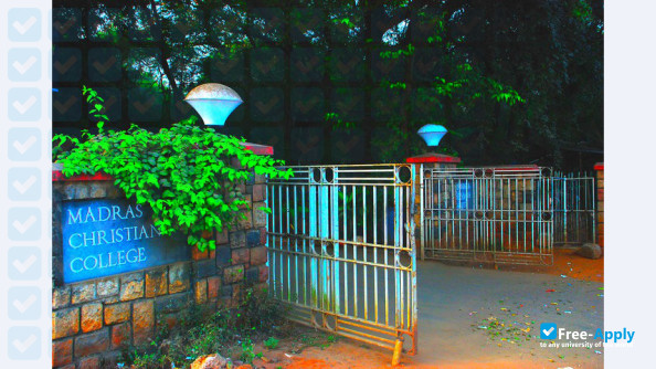 Madras Christian College photo #10