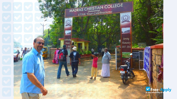Madras Christian College photo #4