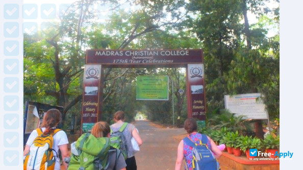 Madras Christian College photo