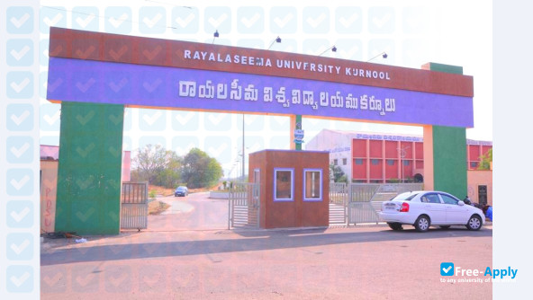 Foto de la Rayalaseema University #2