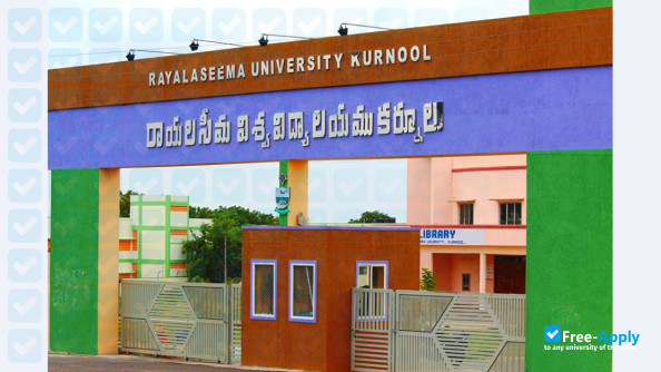 Foto de la Rayalaseema University #6