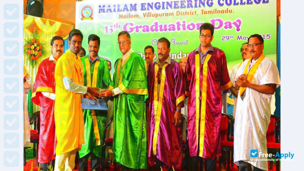 Photo de l’Mailam Engineering College #9