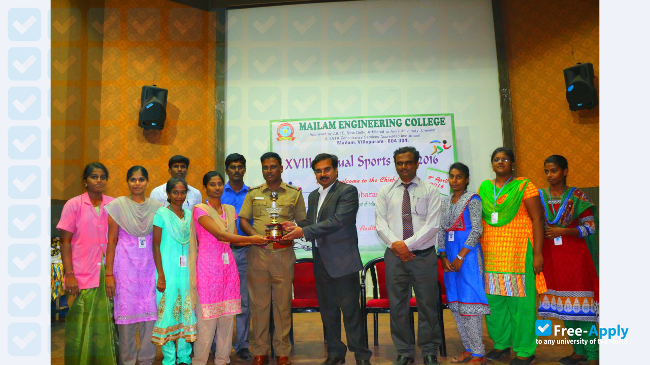 Photo de l’Mailam Engineering College #5