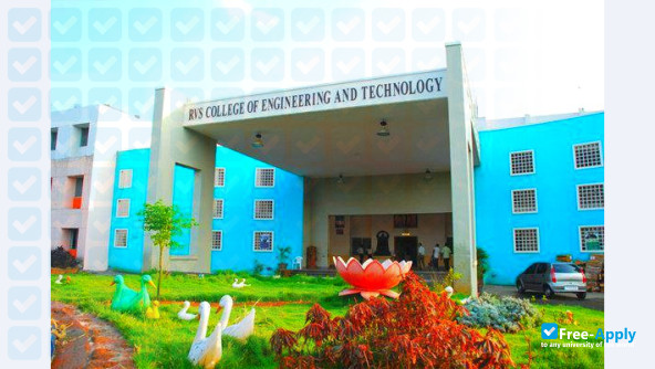 Photo de l’R V S College of Engineering and Technology Coimbatore