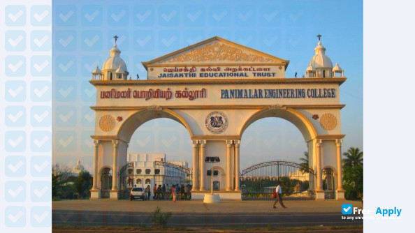 Panimalar Engineering College фотография №4