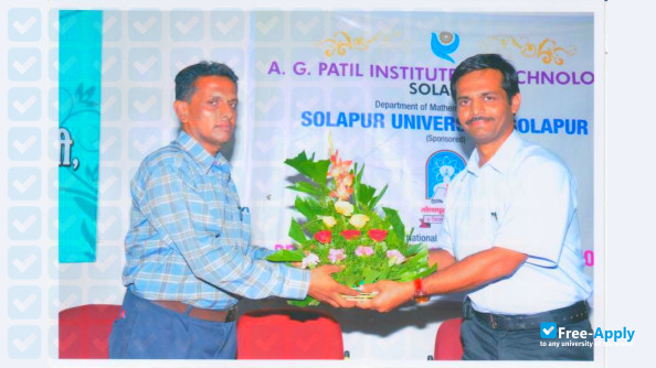 Photo de l’A G Patil Institute of Technology Solapur #6