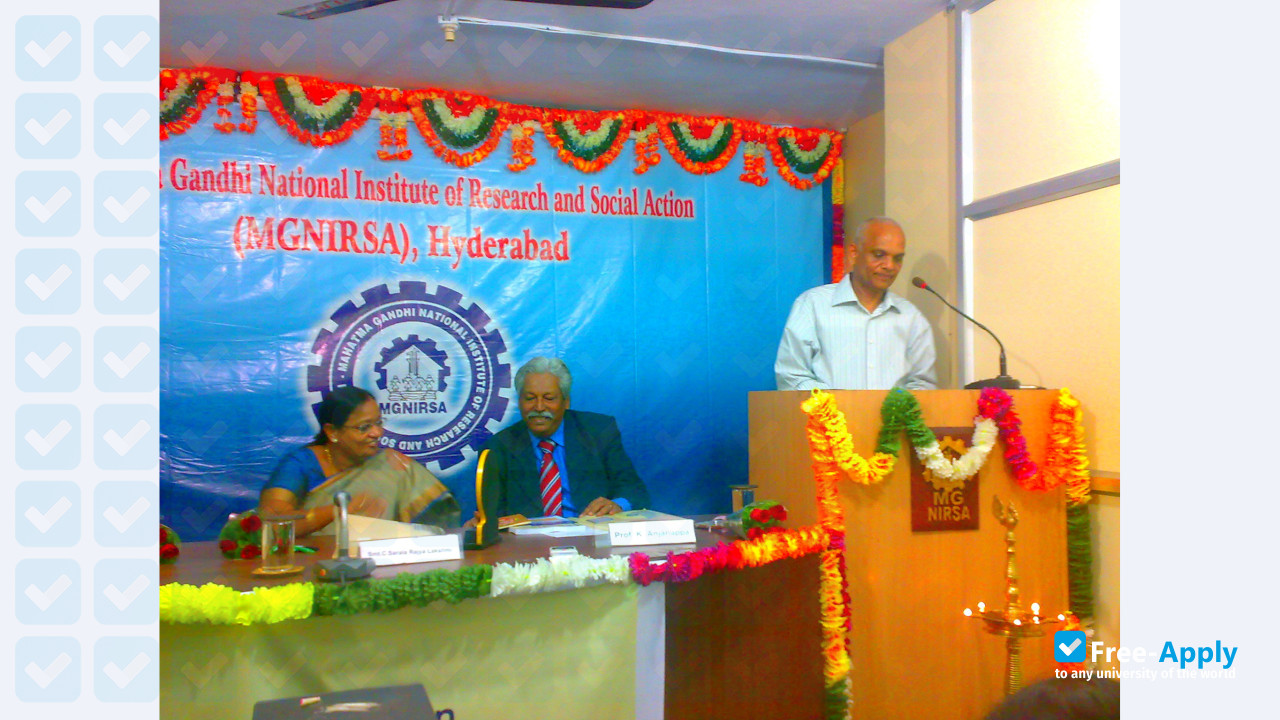 Photo de l’Mahatma Gandhi National Institute of Research and Social Action #2