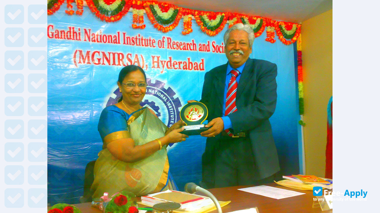 Photo de l’Mahatma Gandhi National Institute of Research and Social Action #5