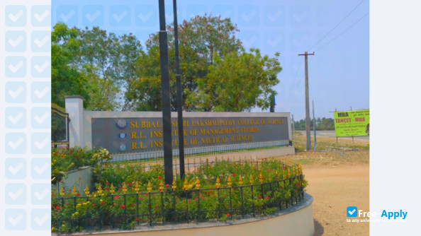 Photo de l’Subbalakshmi Lakshmipathy College of Science #2