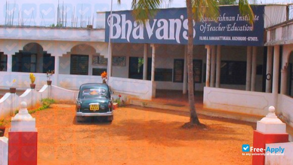 Bhavan's Ramakrishna Institute of Teacher Education Ramanattukara фотография №2