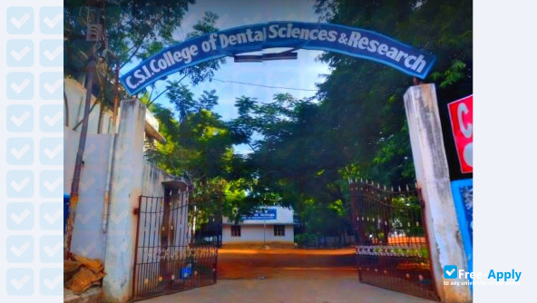 Photo de l’CSI Dental College Madurai #5