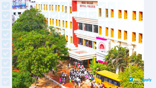 Foto de la Sree Balaji Dental College and Hospital Chennai #1