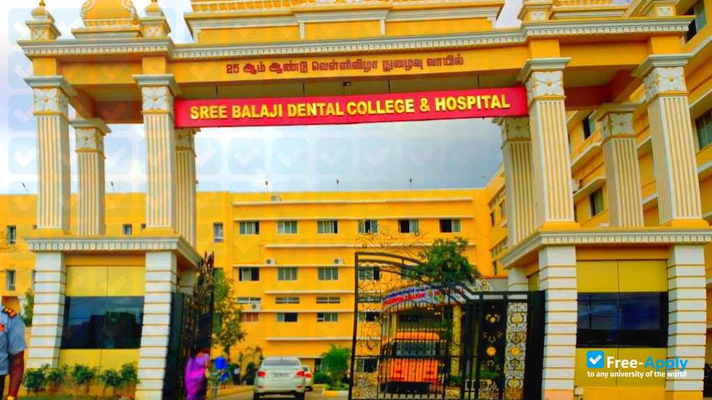 Photo de l’Sree Balaji Dental College and Hospital Chennai #4