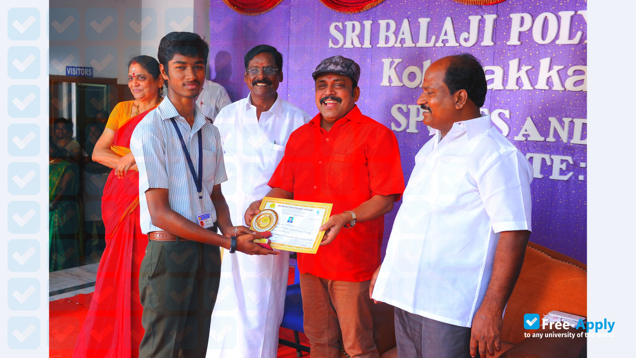 Sri Balaji Polytechnic College Chennai фотография №7