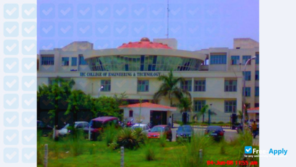 Photo de l’IEC College of Engineering and Technology