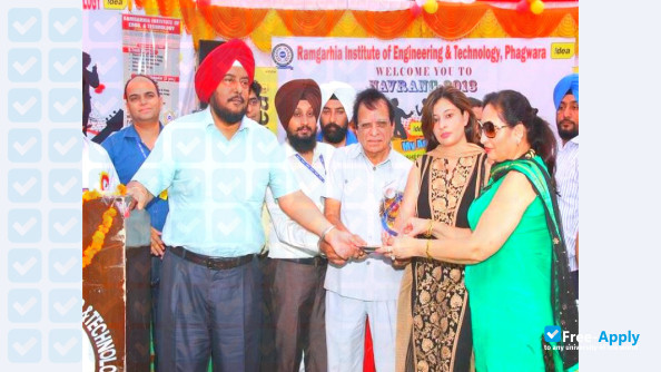 Photo de l’Ramgarhia Institute of Engineering and Technology #9