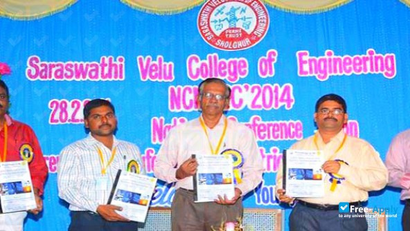 Photo de l’Saraswathi Velu College of Engineering #7