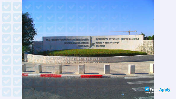 Photo de l’Hebrew University of Jerusalem #17