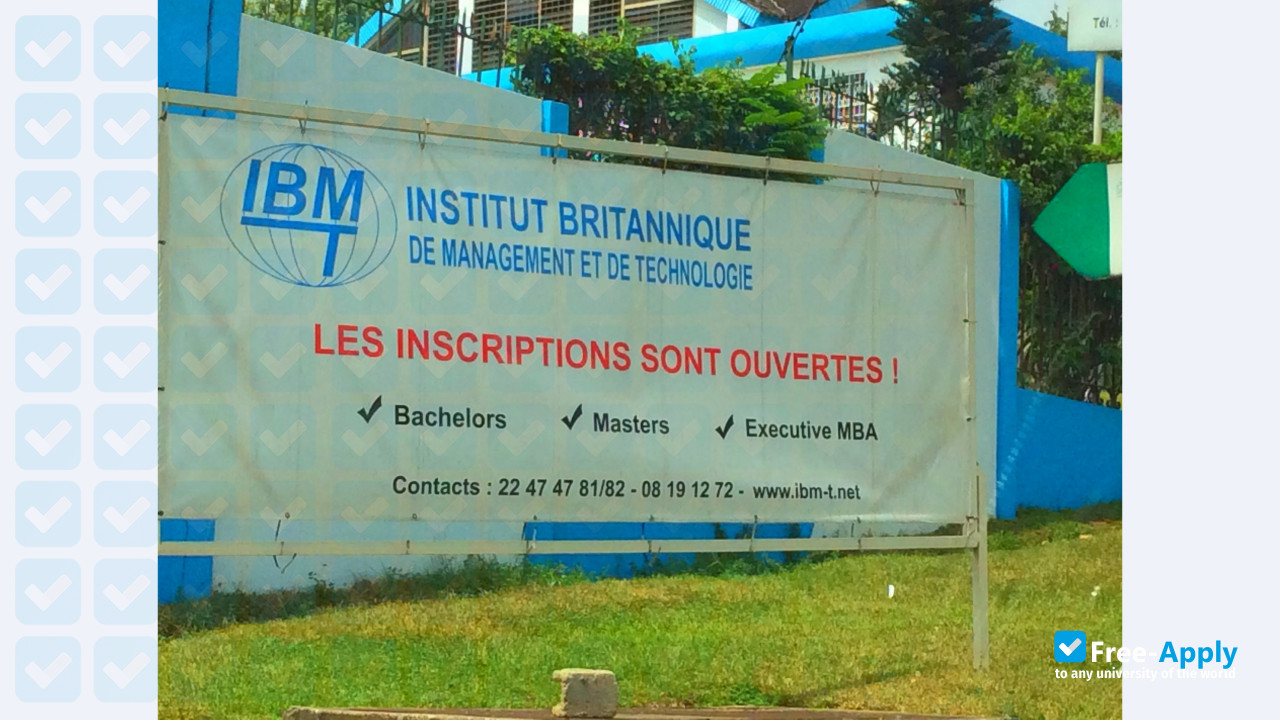 Foto de la British Institute of Management and Technology #3