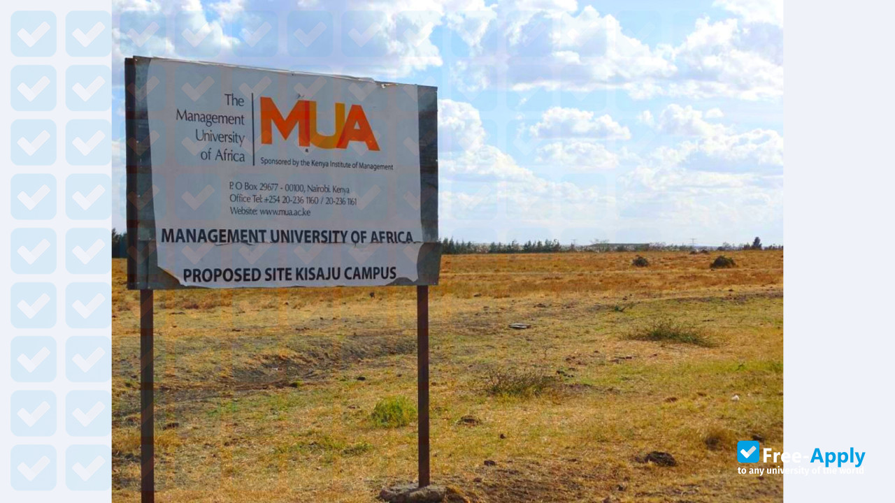 Management University of Africa photo #4