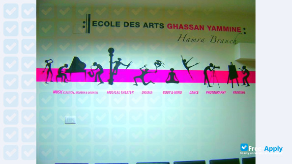 Photo de l’Ghassan Yammine School of Arts