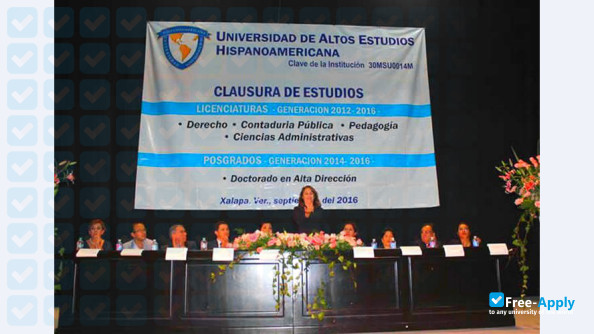 Foto de la Universidad Hispanoamericana de Altos Estudios #2