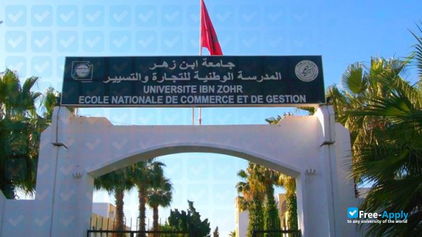 Photo de l’University Ibnou Zohr - National School of Business and Management Agadir #1