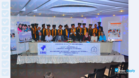Photo de l’Higher Institute of Management and Commerce ISG #12