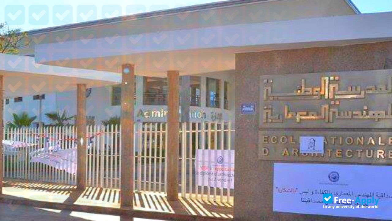 Foto de la National School of Architecture Rabat #3
